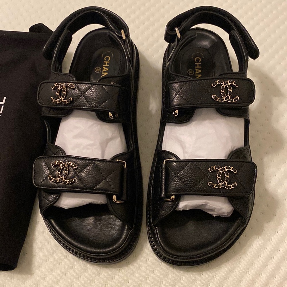 Chanel dad sandals